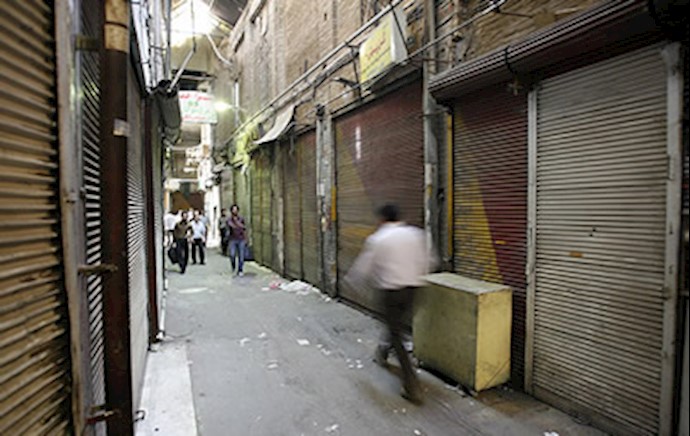 بازار اصلی سنتی تهران امروز یکشنبه کماکان در اعتصاب بود