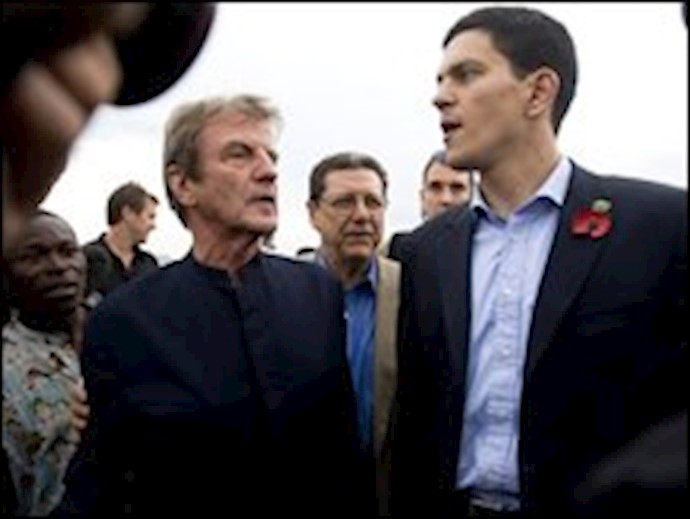 دیوید میلیبند و برنارد کوشنر