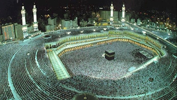 مراسم حج در شهر مکه
