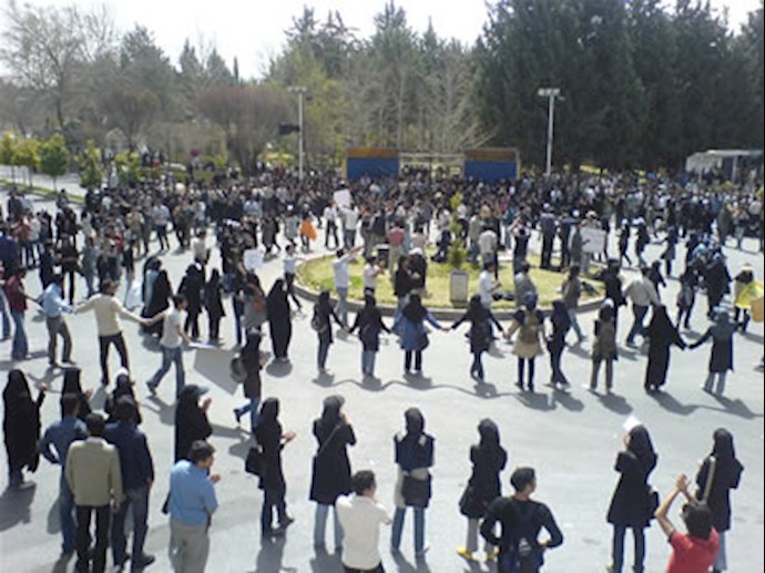 تظاهرات دانشجویان شیراز- آرشیو