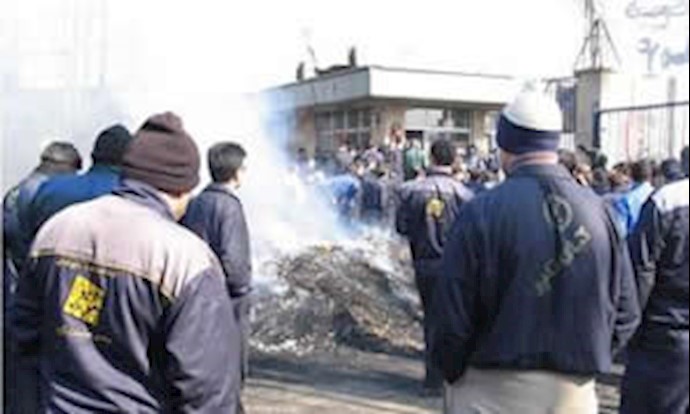 اعتراض کارگران کیان تایر