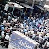تظاهرات کارگران نیشکر هفت تپه خوزستان