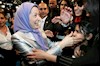 استقبال بی نظیر هواداران مقاومت از خانم مریم رجوی