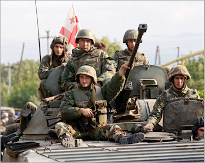 نیروهای ارتش روسیه در گرجستان