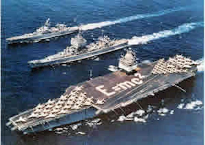 ناوهای آمریکا، انگستان و زیردریایی فرانسه در حال حرکت به سمت خلیج فارس هستند