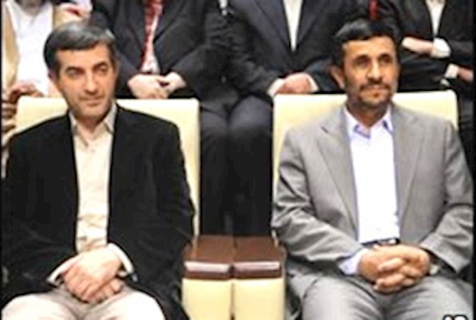 پاسدار احمدی نژاد و رحیم مشایی