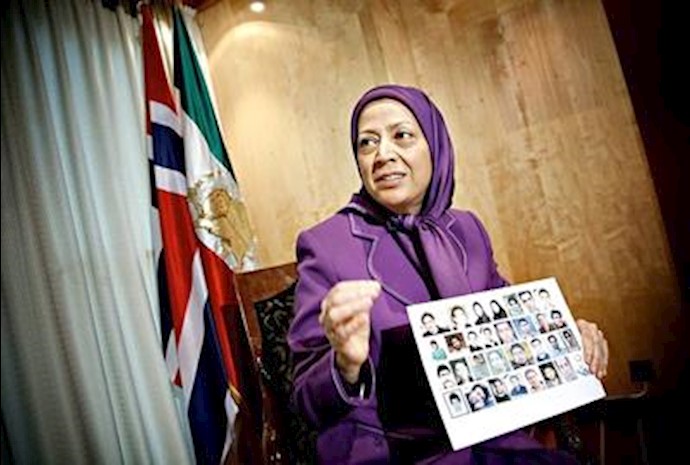مریم رجوی درمصاحبه باآفتن پستن
