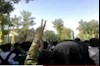 تظاهرات ضد حکومتی دانشجویان دانشگاه تهران 