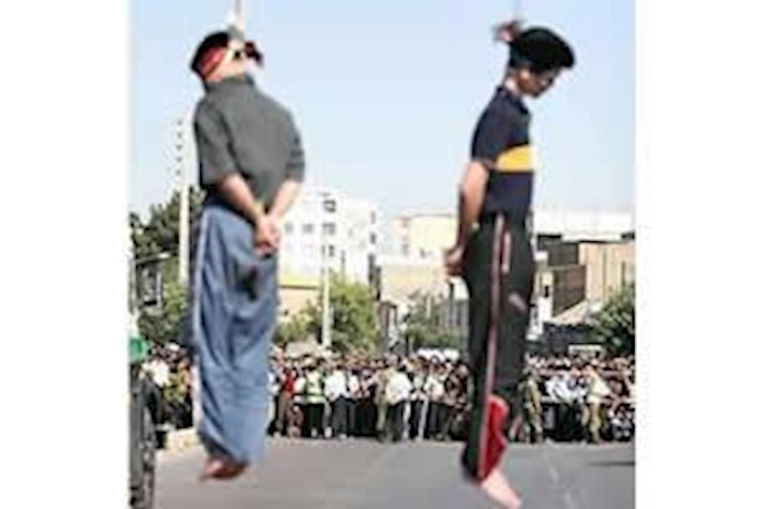اعدام در ملأ عام توسط رژیم ضدبشری آخوندی