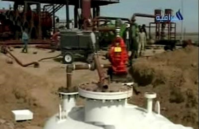 چاه نفتی درمرز  ایران و عراق
