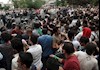تظاهرات عظیم مردم تهران