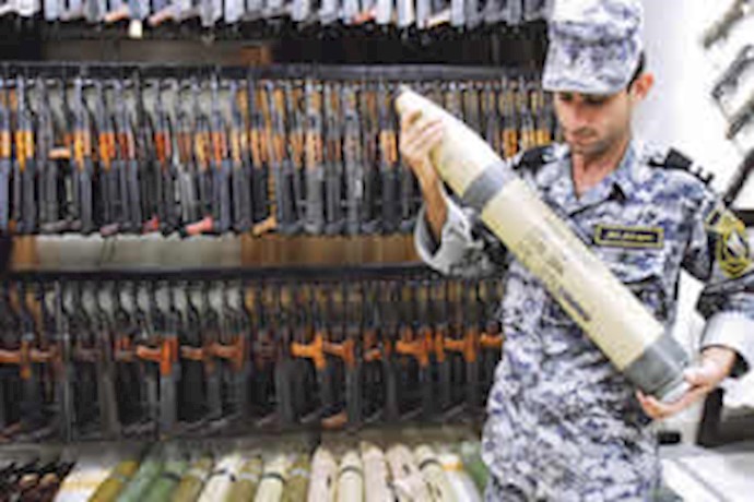 کشف انبار سلاحهای رژیم ایران در عراق