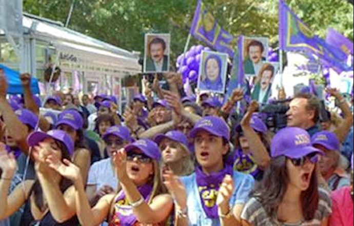 بزرگترین تظاهرات ایرانیان در نیویورک - نه به احمدی‌نژاد