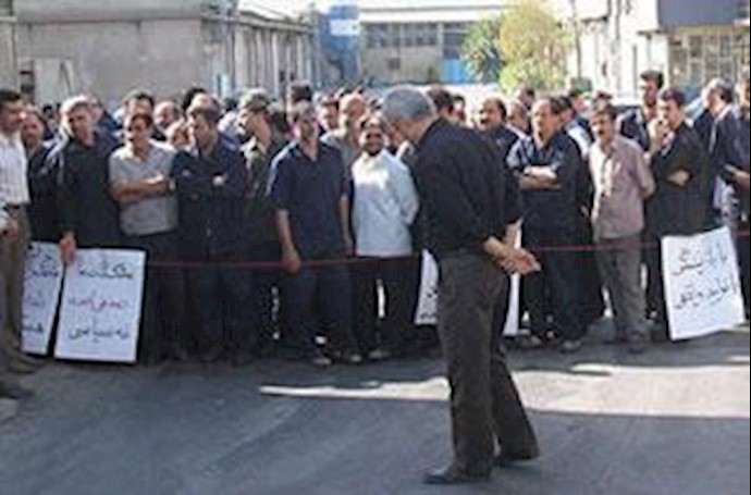 اعتصاب و تحصن کارگران کارخانه روغن نباتی قو در تهران
