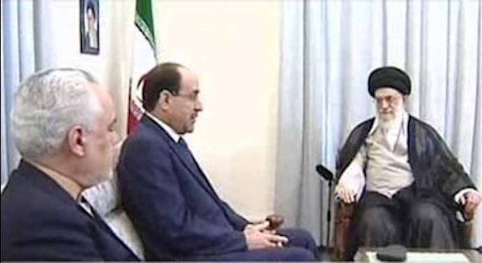 دیدار مالکی با خامنه‌ای در تهران