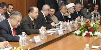 یکی از جلسات مذاکرات فراکسیونهای سیاسی عراق - آرشیو