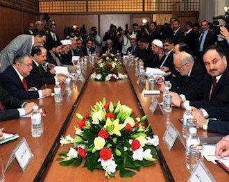 یکی از جلسات تشکیل دولت عراق
