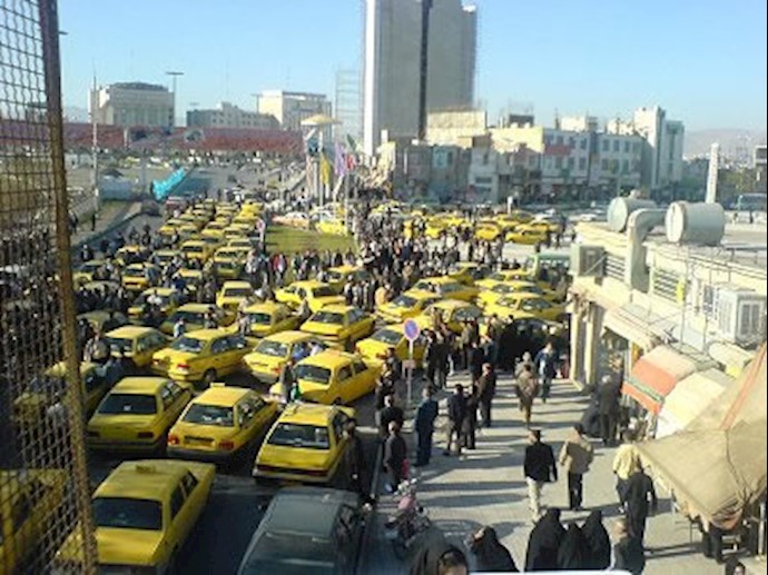 اعتصاب رانندگان تاکسی ـ آرشیو