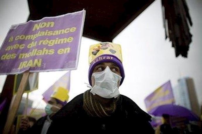 تظاهرات هواداران مقاومت در ژنو