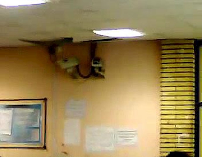 نصب دوربین مداربسته در سلف‌سرویس دانشگاه آزاد دزفول