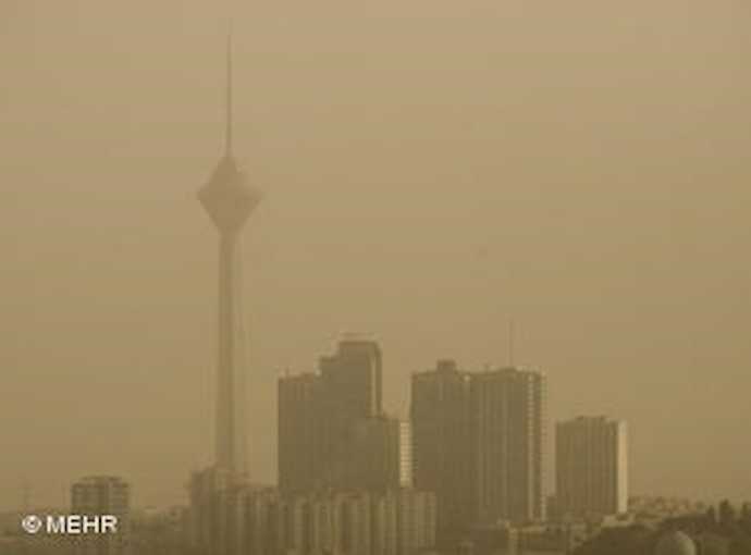 آلودگی هوای تهران آذر89