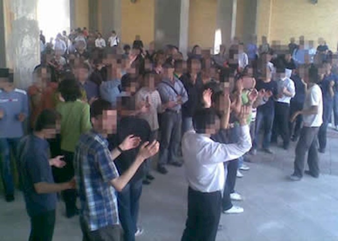 تظاهرات دانشجویان سهند تبریز - آرشیو