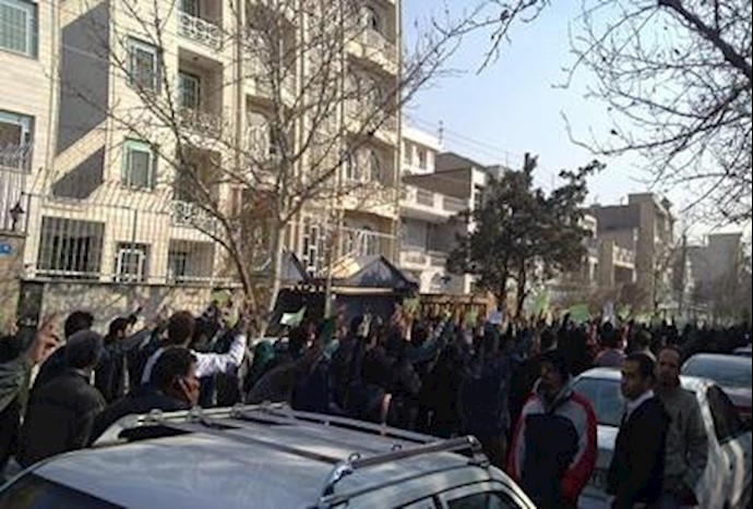 تظاهرات ضدحکومتی مردم در روز  22 بهمن