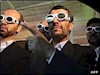پاسدار احمدی نژاد در یک سایت اتمی