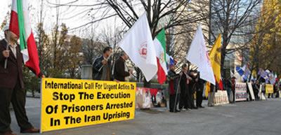 تظاهرات در تورنتو در اعتراض به محاصره اشرف