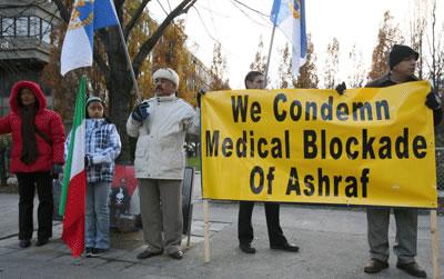 کارزار دفاع از اشرف ـ تظاهرات هواداران مجاهدین در تورنتو