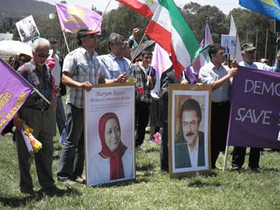 بزرگترین تظاهرات ایرانیان در کانبرا- استرالیا در مقابل پارلمان این کشور