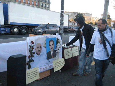 تظاهرات هواداران مقاومت ایران در ژنو