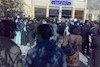 تظاهرات  دانشجویان دانشگاه رازی کرمانشاه