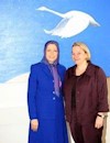 دیدار خانم مریم رجوی با خانم توئیا براکس, وزیر دادگستری فنلاند