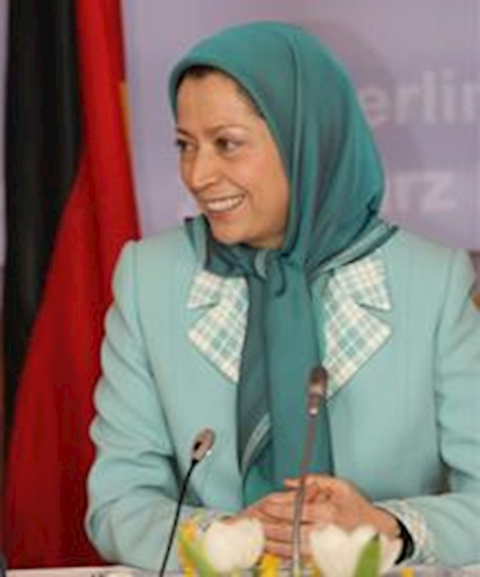 مریم رجوی رییس جمهور برگزیده مقاومت ایران