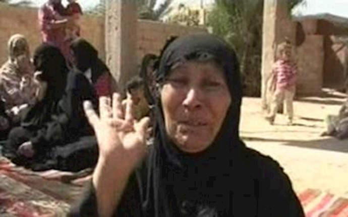 اهالی روستای جعاره  مدائن که مورد یورش نیروهای ویژه قرار گرفتند