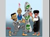 کاریکاتور: صلح خواهی از نوع آخوندی