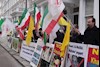 تظاهرات ایرانیان آزاده در لندن به حمایت از مجاهدان اشرف و محکوم کردن سرکوب آنان توسط نوری المالکی- آرشیو