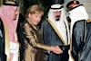 دیدار آنگلا مرکل و ملک عبدالله