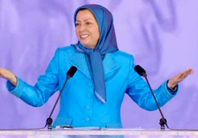 مریم رجوی رییس جمهور برگزیده مقاومت ایران