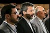 وزیر جنایتکار علوم پاسداران, کامران دانشجو- نفر وسط- در کنار دژخیم مرتضوی