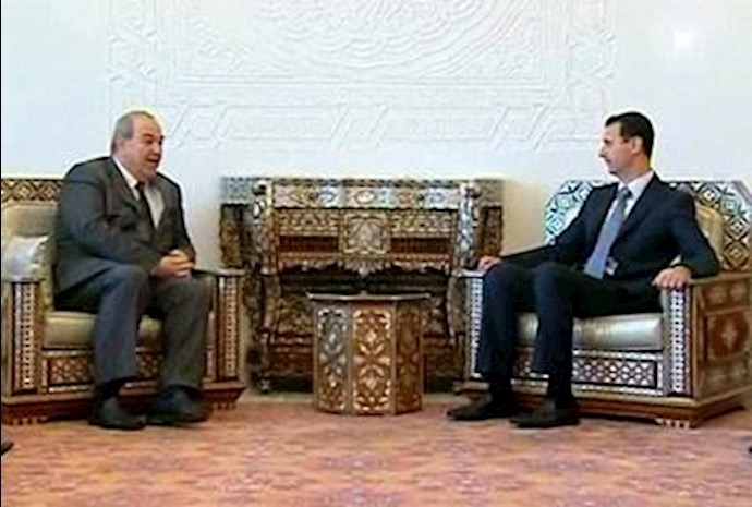 دیدار ایاد علاوی با بشار اسد در دمشق