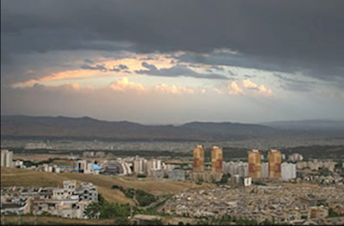 نمایی از شهر تهران