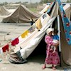 کودک عراقی در یک اردوگاه پناهندگان عراقی