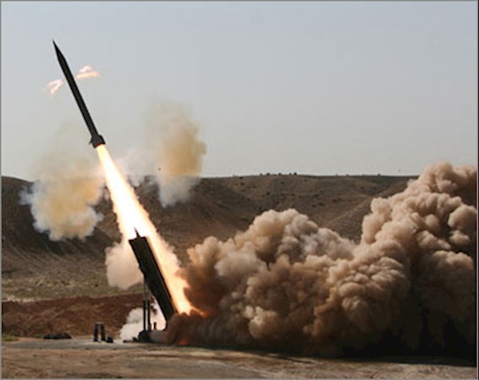 مانورموشکی رژیم