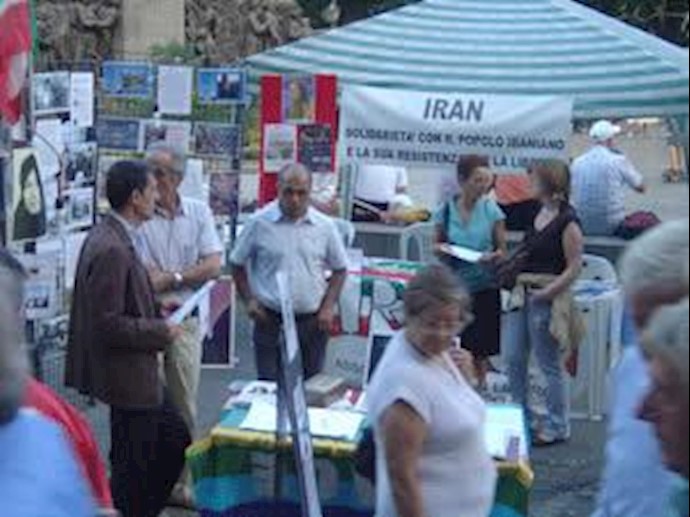 نمایشگاه عکس از قیام مردم ایران و مقاومت در اشرف در تورینو ایتالیا