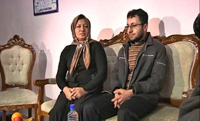 مصاحبه تلویزیونی سکینه آشتيانى به همراه پسرش