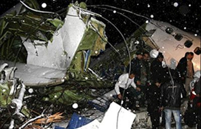 سقوط هواپیمای مسافربری - آرشیو