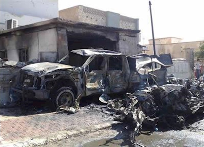 انفجار خودروی بمب‌گذاری شده در عراق