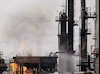انفجار و آتشسوزی در پالایشگاه نفت - آرشیو